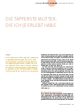 Vorschauseite 1: Die tapferste Mutter, die ich je erlebt habe.