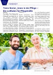 Vorschauseite 1: Trans Senior_innen in der Pflege – Ein Leitfaden für Pflegekräfte