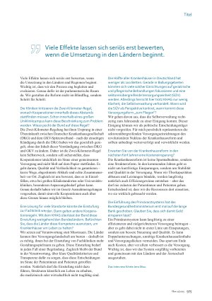 Vorschauseite 2: Bundestag „Wir gestalten die Reform Schritt für Schritt“
