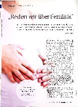 Vorschauseite 1: "Reden wir über Fertilität"