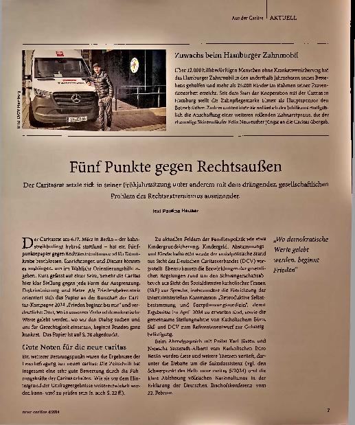 Vorschauseite 1: Fünf Punkte gegen Rechtsaußen