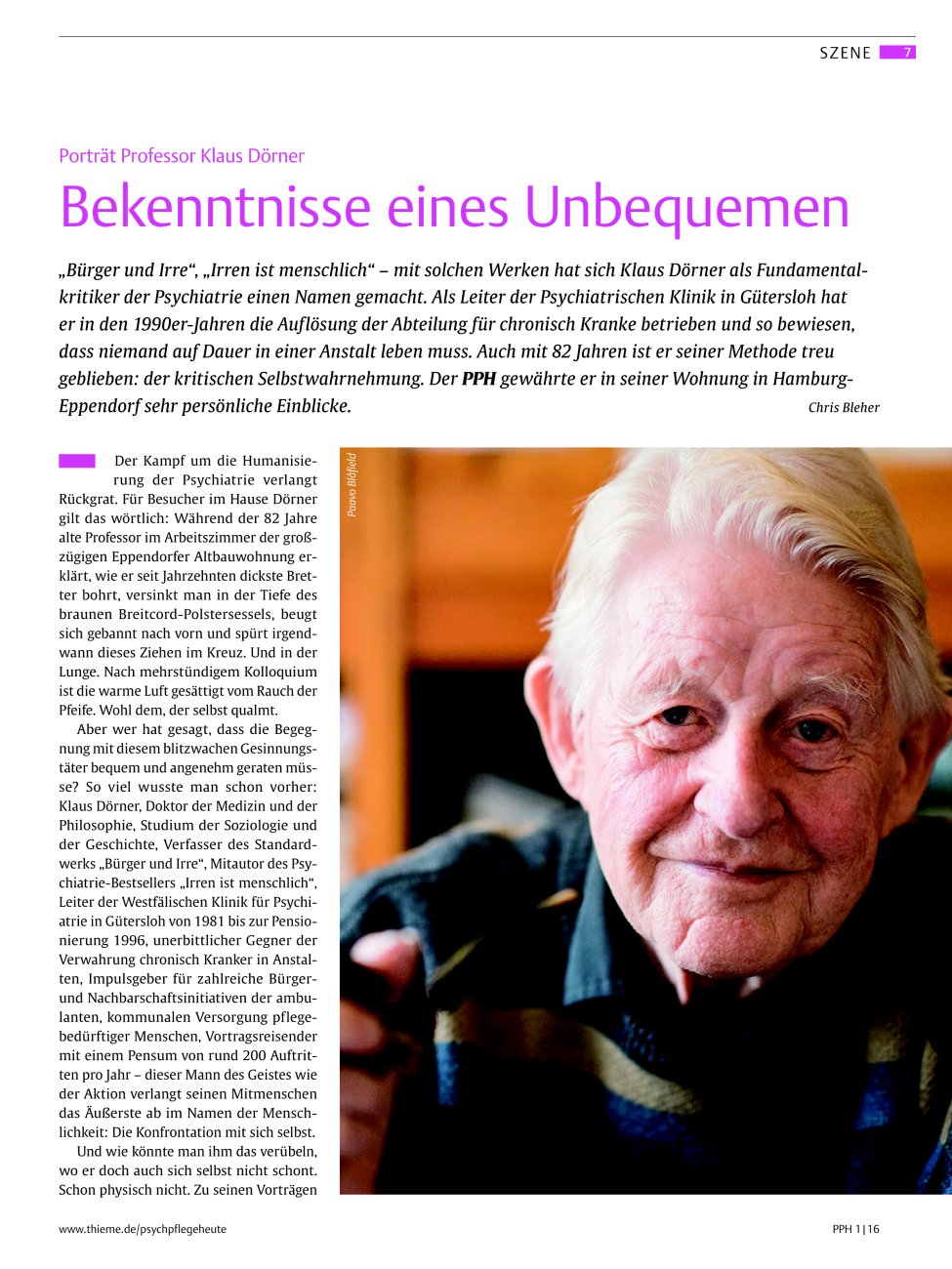 Vorschauseite 1: Bekenntnisse eines Unbequemen