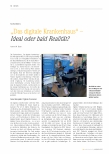 Vorschauseite 1: „Das digitale Krankenhaus“ - Ideal oder bald Realität?