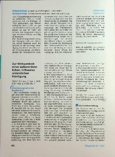 Vorschauseite 6: Zur Rückzahlung von Fortbildungskosten - Unwirksame Klausel