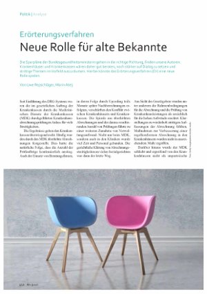 Vorschauseite 1: Erörterungsverfahren. Neue Rolle für alte Bekannte