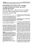 Vorschauseite 1: Ethik der Klimakrise – Wie und warum eine Kluft zwischen Public Health-Ethik und Umweltethik überbrückt werden sollte