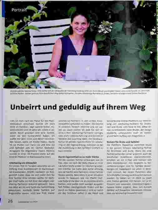 Vorschauseite 1: Unbeirrt und geduldig auf ihrem Weg