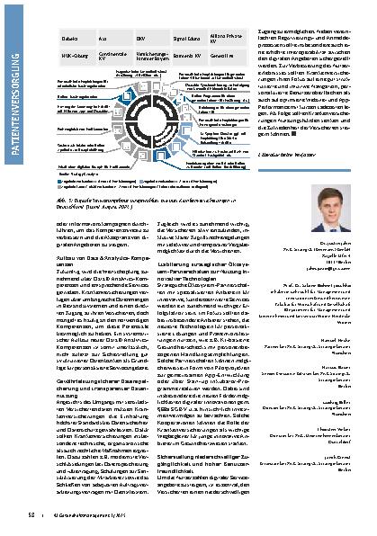 Vorschauseite 3: Krankenversicherungen als Gesundheitspartner