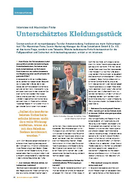 Vorschauseite 1: Unterschätztes Kleidungsstück