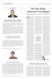Vorschauseite 1: Die Idee fehlen elementare Grundlagen. Pflegefachkompetenz muss zwingend mit eingebunden sein.