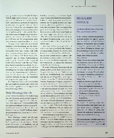 Vorschauseite 2: Freie Messenger ermöglichen vertrauliche Kommunikation