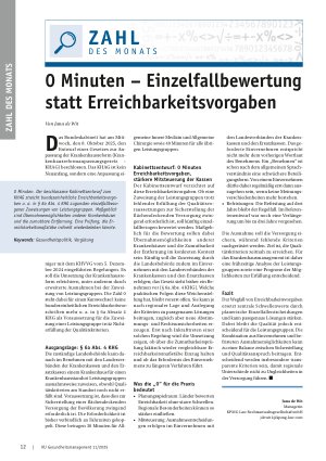 Vorschauseite 1: 0 Minuten – Einzelfallbewertung statt Erreichbarkeitsvorgaben