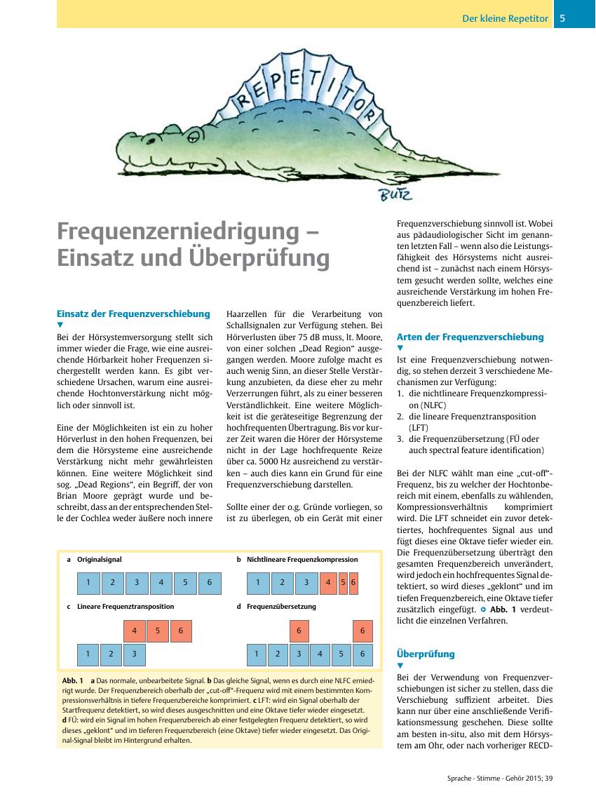 Vorschauseite 1: Frequenzerniedrigung – Einsatz und Überprüfung
