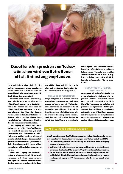 Vorschauseite 2: »Ich kann und will nicht mehr«