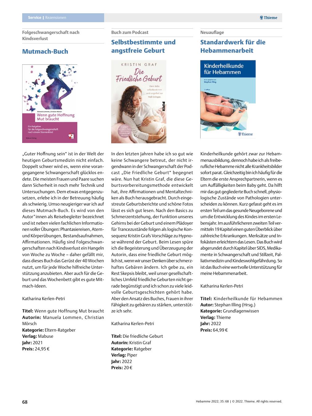 Vorschauseite 1: Mutmach-Buch