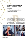 Vorschauseite 1: WIR BLEIBEN DRAN AM THEMA PFLEGELOHN.