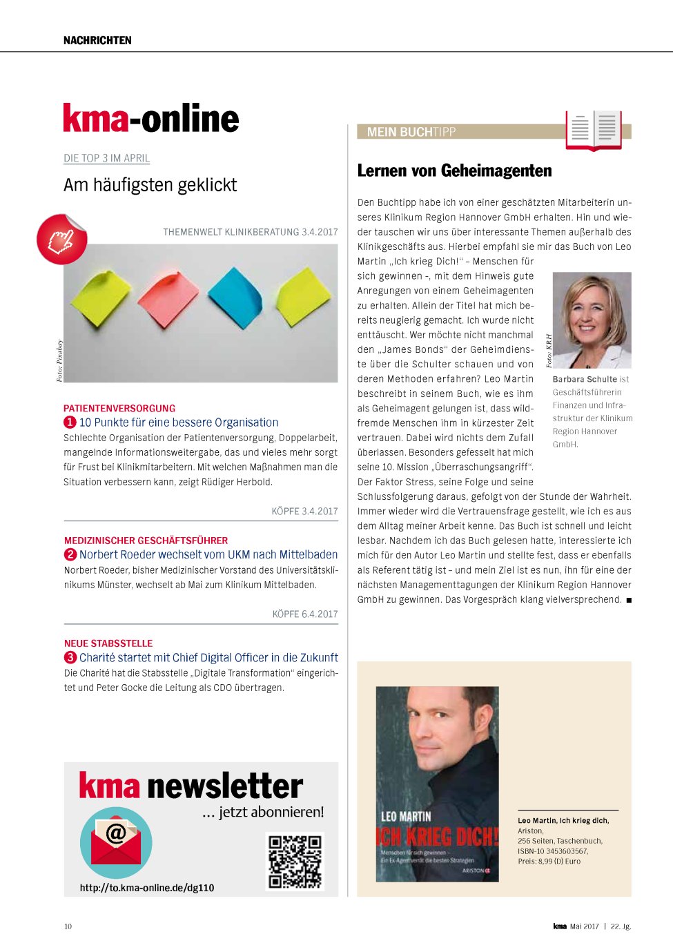 Vorschauseite 1: Die Top 3 im April: Am häufigsten geklickt