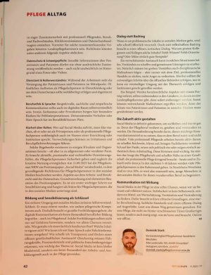Vorschauseite 2: Pflege sichtbar machen - mit Verantwortung