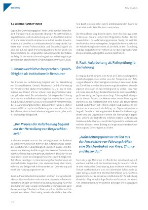 Vorschauseite 5: Die Verantwortung der Spitze: Institutionelle Aufarbeitung als zentrale Governance-Aufgabe