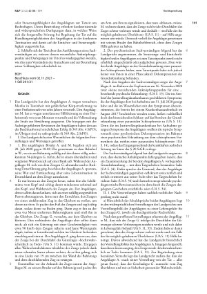 Vorschauseite 2: Anforderungen an die Auseinandersetzung des Tatrichters mit der Schuldfähigkeitsfrage