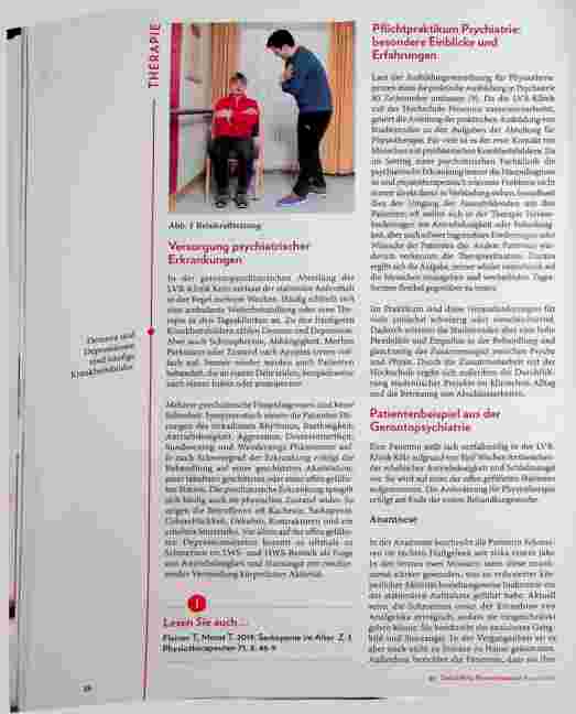 Vorschauseite 2: Physiotherapie in der Gerontopsychiatrie: Besondere Patienten in einem abwechslungsreichen Alltag