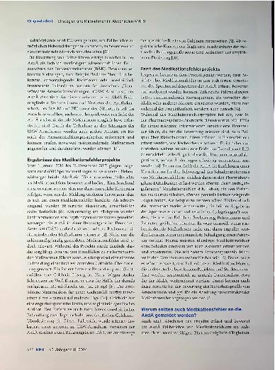 Vorschauseite 3: Medikationsfehler im Fokus: Strategien und Maßnahmen im Aktionsplan AMTS