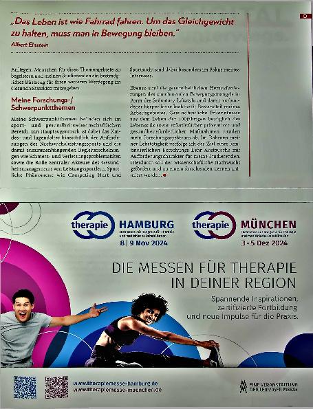 Vorschauseite 2: Kontinuierlicher Austausch Forschung-Lehre Mitglieder des Fachbeirats stellen sich vor