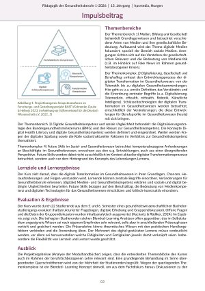 Vorschauseite 5: Pädagogik der Gesundheitsberufe 1-2026 ganzes Heft