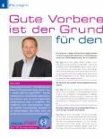 Vorschauseite 1: Gute Vorbereitung ist der Grundstein für den Erfolg.
