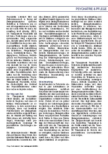 Vorschauseite 2: Transparente Psychiatrie