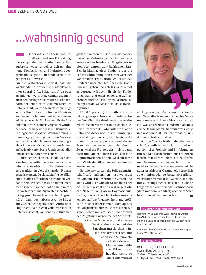 Vorschauseite 1: …wahnsinnig gesund