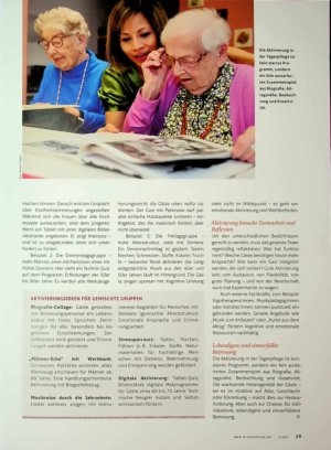 Vorschauseite 2: Eine zeitgemäße Aktivierung