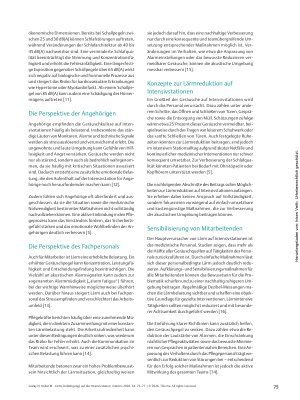 Vorschauseite 3: Lärm(-belästigung) auf der Intensivstation – Wahrnehmungen von Patienten