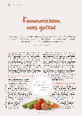 Vorschauseite 1: Kommunizieren, was gut tut.