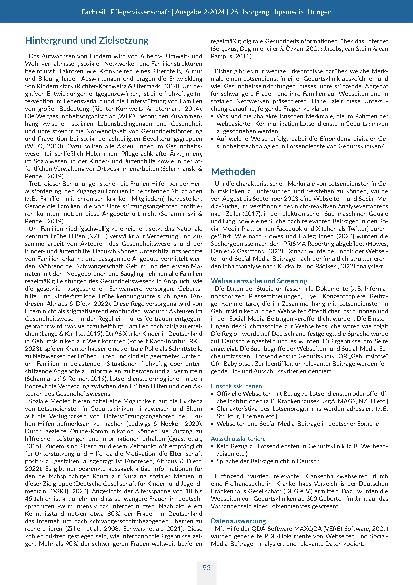 Vorschauseite 2: „Familien frühzeitig erreichen und informieren“ Eine Analyse von Webseitenund Social-Media-Beiträgen über Lotsendienste in Geburtskliniken