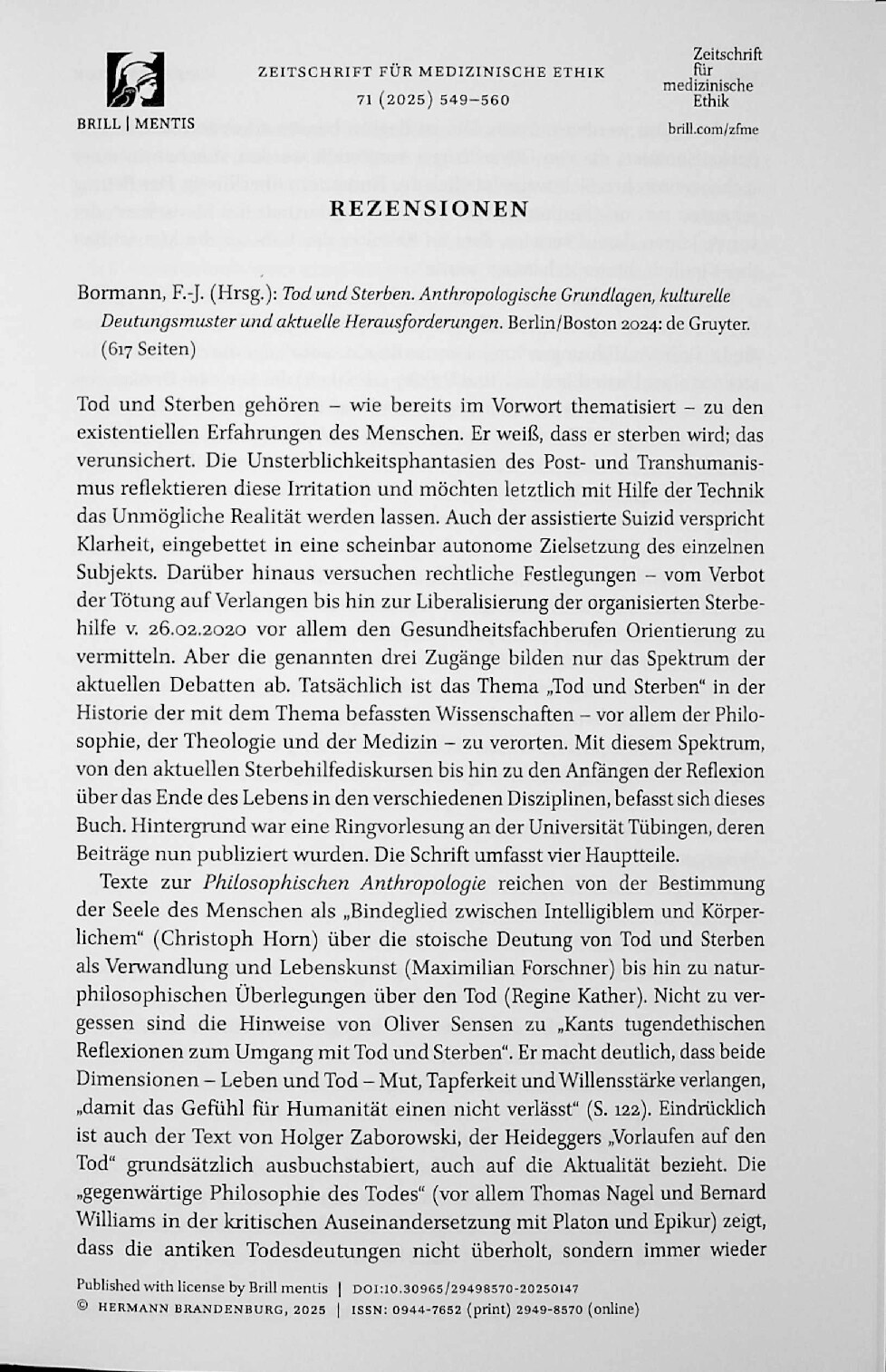 Vorschauseite 1: Rezensionen