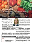 Vorschauseite 1: Der neue DGE-Qualitätsstandard für die Verpflegung mit „Essen auf Rädern“ und in Senioreneinrichtungen.