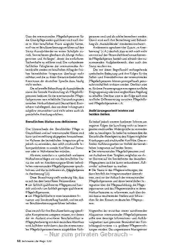 Vorschauseite 3: AUFKLÄREN UND ANERKENNEN