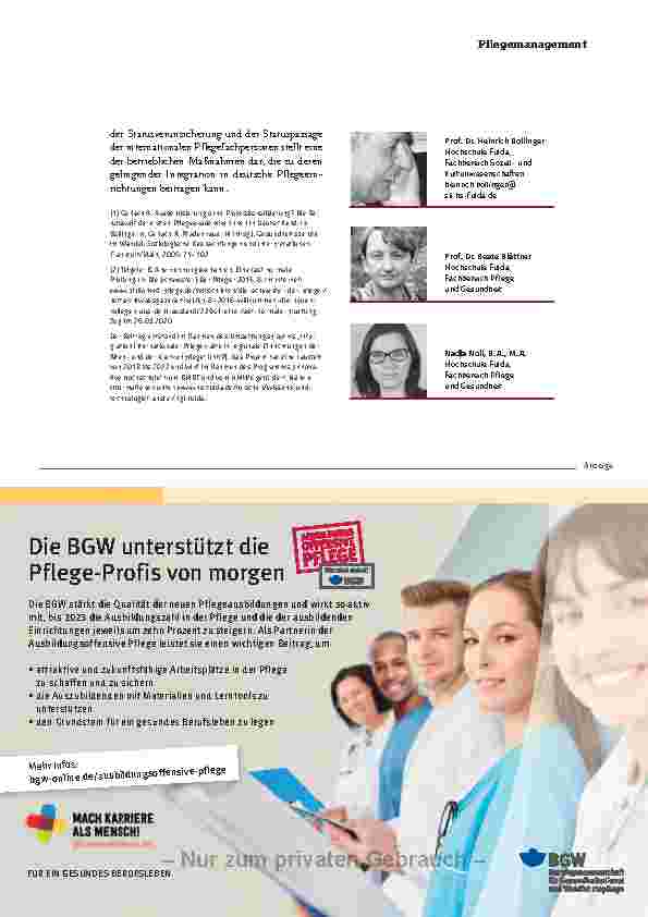 Vorschauseite 4: AUFKLÄREN UND ANERKENNEN