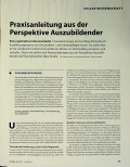 Vorschauseite 1: Praxisanleitung aus der Perspektive Auszubildender