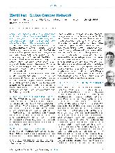Vorschauseite 1: Zertifikat "Swiss Cancer Network" Programm der SGMO und OPS zur Sicherung und Entwicklung der Qualität in der Onkologie
