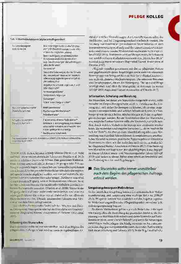 Vorschauseite 2: Sturzprävention zuhause