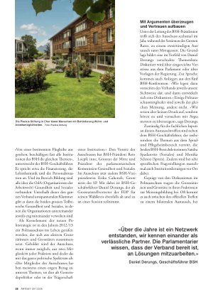 Vorschauseite 3: Die Meinungsbildung im Bündner Parlament mitgestalten
