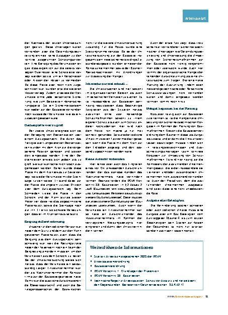 Vorschauseite 2: Absturzunfälle auf Baustellen: In den Schacht gefallen
