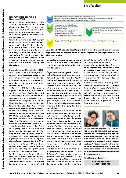 Vorschauseite 2: Ergotherapie zeitgemäß und zukunftsgerichtet beschreiben