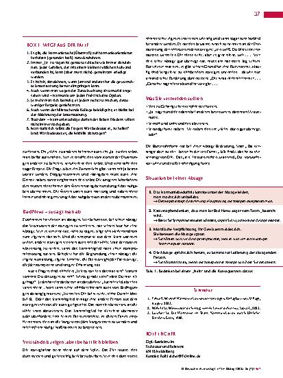 Vorschauseite 2: Aus der Praxis für die Praxis (39): Harmonie-Falle Ich mach’s allen recht