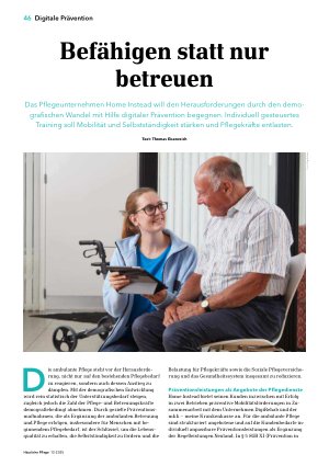 Vorschauseite 1: Befähigen statt nur betreuen