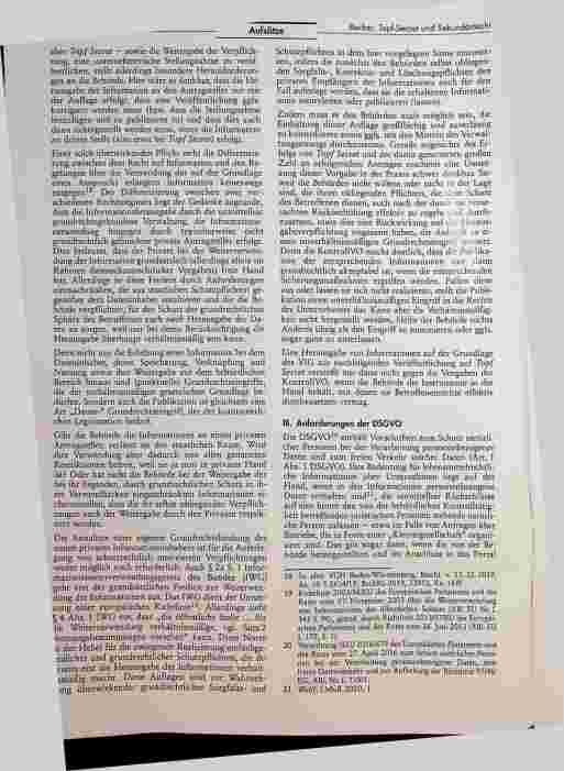Vorschauseite 4: Top Secret und Sekundärrecht