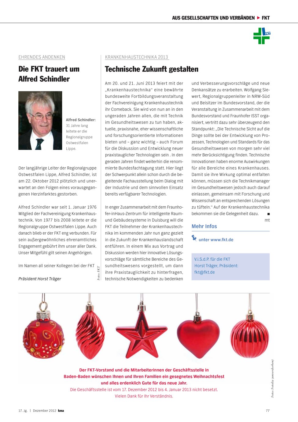 Vorschauseite 1: Technische Zukunft gestalten