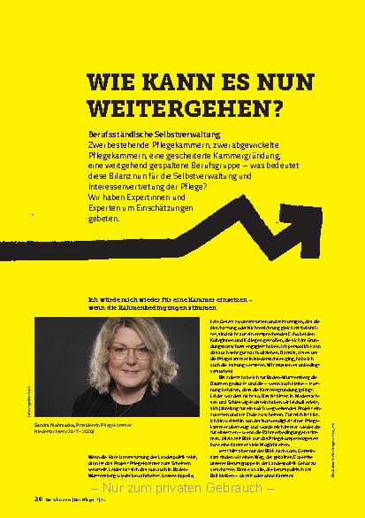 Vorschauseite 1: Wie kann es nun weitergehen?
